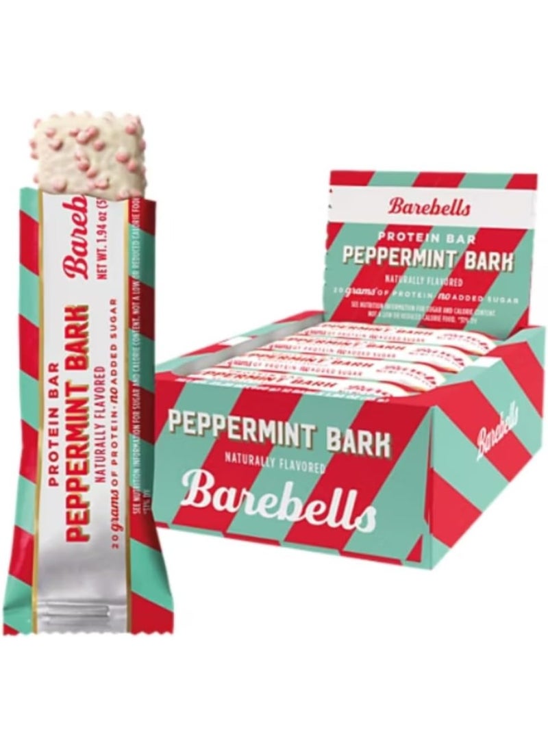 بيربيلز ألواح بروتين باربيلز بنكهة النعناع - 20 غرام بروتين (55 غرام × 12 لوحًا) - Image 1